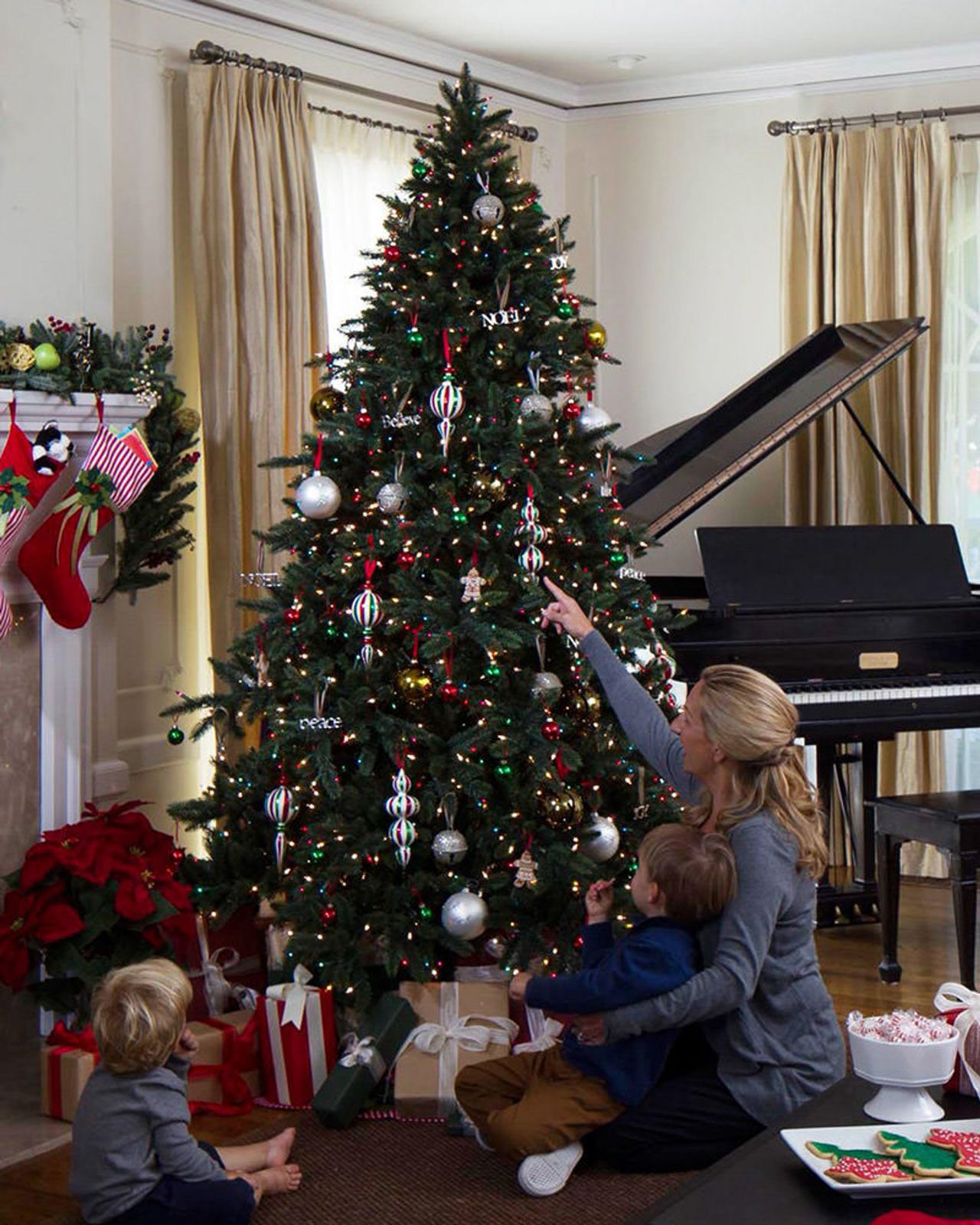 Árvore De Natal Com Micro LED Embutida